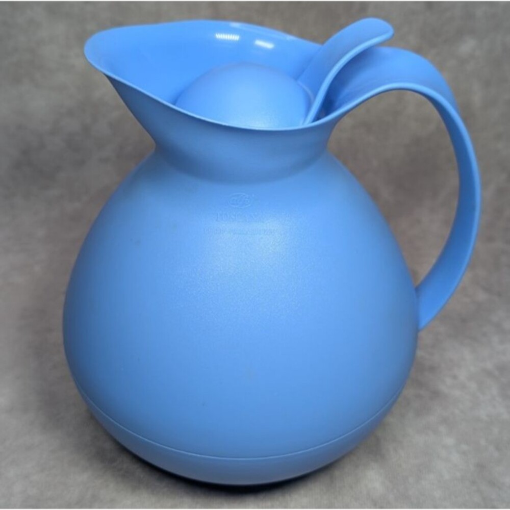 Alfi Toscana Insulated Pitcher Germany Blue 1 Liter Coffee Tea Water Carafe
